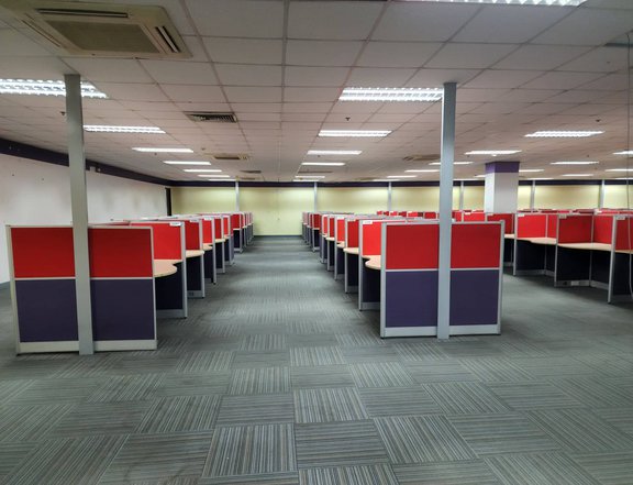 Fitted BPO Call Center Office Space for Lease Rent in Ortigas Center