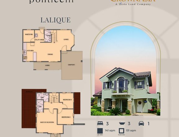 Ready for Occupancy 3-bedroom House and lot in Ponticelli Daang Hari