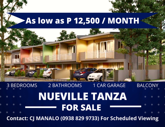 Affordable 3 Bed 2 Bath Townhouse For Sale in TANZA (3.1M ALL IN)