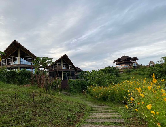 A fully designed cabin for farm resort for sale in Pantabangan with available rental income