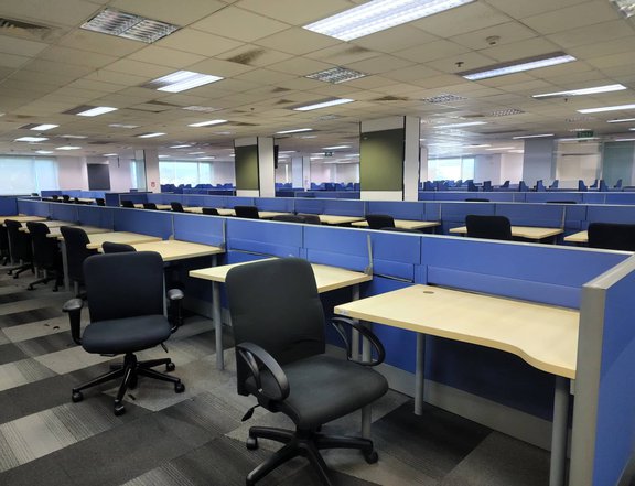 Fully Furnished BPO Call Center PEZA Office Space Lease Rent Ortigas