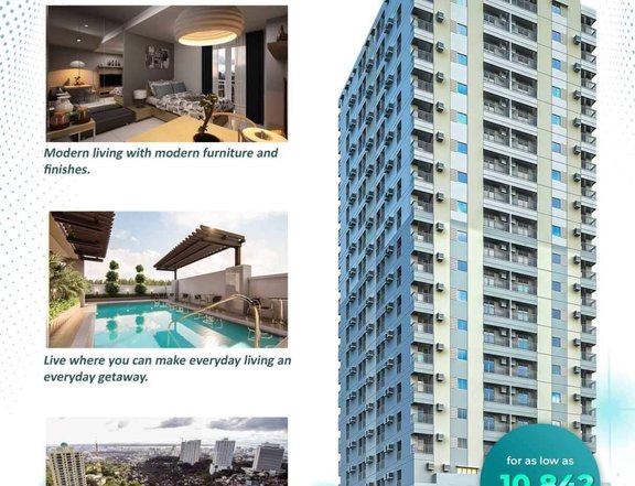 Overlooking Furnished 31.94 sqm 1-bedroom Condo For Sale in Cebu City