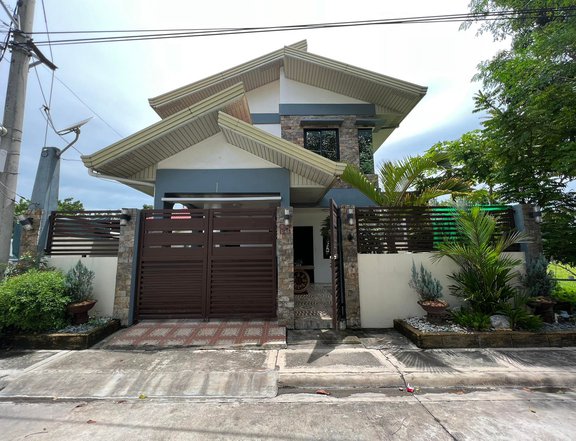 Furnished Pre owned House and Lot in a secured subd in Dau, Pampanga.