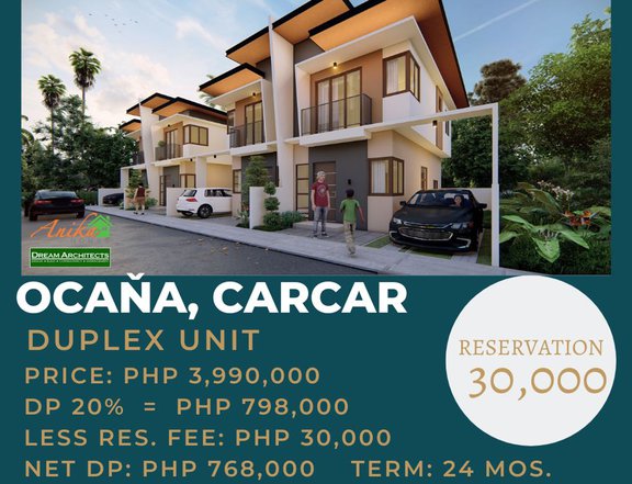 Pre-Selling 4-bedroom Duplex House For Sale in Carcar City, Cebu
