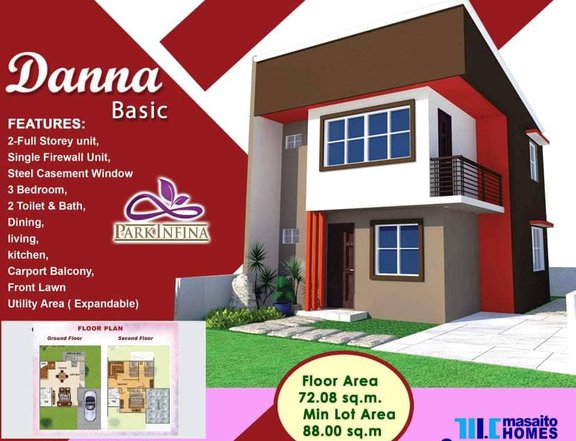 Ready for Occupancy Three Bedroom Single Attached House In Cavite