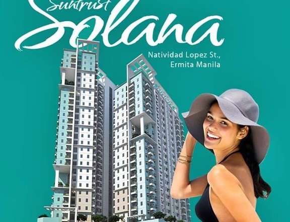 Ready For Occupancy 56.10 sqm 3-bedroom Residential Condo For Sale in Manila - Solana - Suntrust