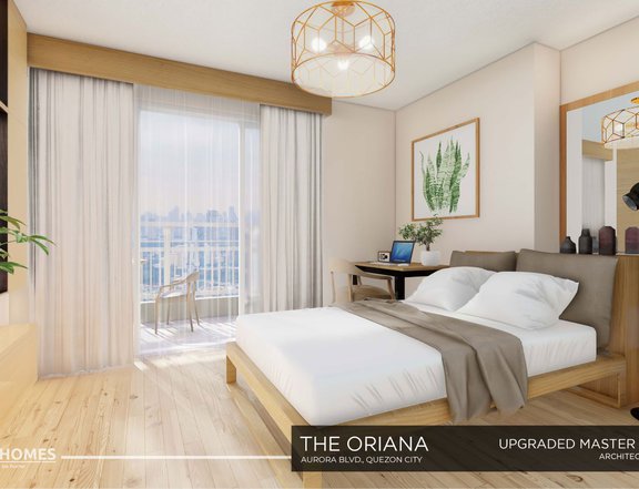 Secure Your Sunrise-View 1-BR in The Oriana! Only 20K/Month for 35 Mos  Facing Katipunan Ave!