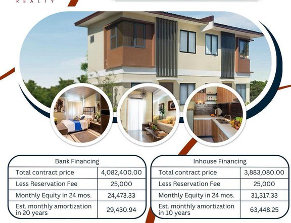 2-Storey Quadruplex home for sale in Minami Residences  General Trias Cavite