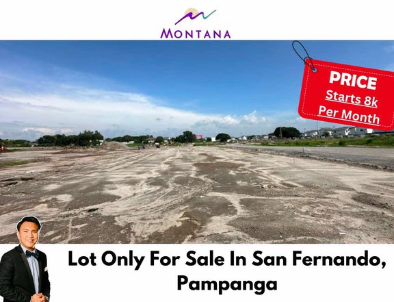 Lot Only For Sale In San Fernando, Pampanga