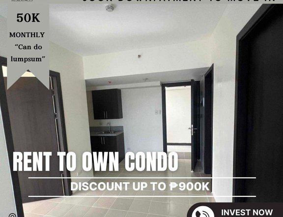 RUSH SALE 2 BEDROOM RENT TO OWN CONDO(RFO) IN SAN JUAN NEAR GREENHILLS, CUBAO, & UNIVERSITY BELT