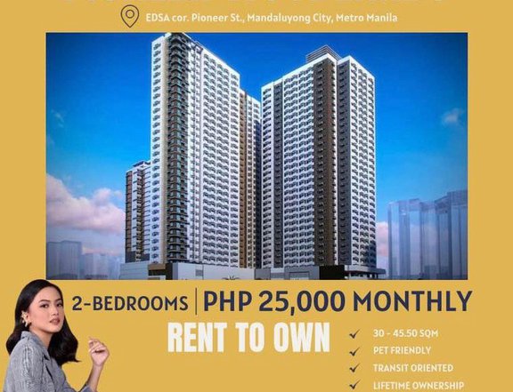 2BR RENT TO OWN CONDO IN MANDALUYONG