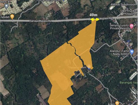 18.44 hectares Commercial Lot For Sale by Ayala Land in Brgy. Canlurang Isabang Lucena Quezon