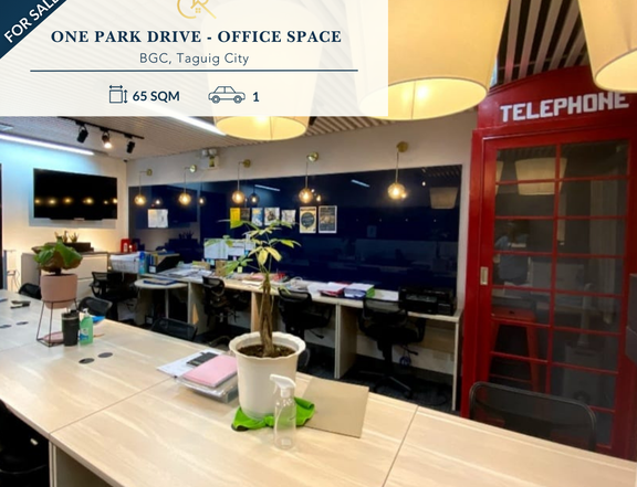 For Sale Fully Furnished Office Space at One Park Drive, BGC Taguig