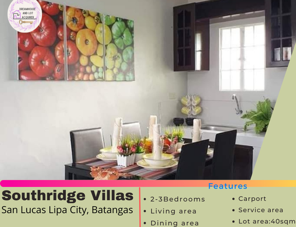 Southridge Villas  Townhouse unit for 5kmonthly lang