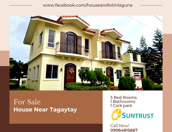 House and lot for sale in silang cavite near tagaytay and Nuvali