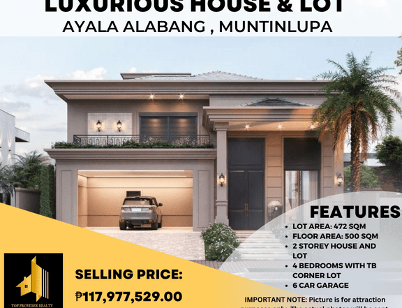 2 Storey House & Lot for Sale in Ayala Alabang, Muntinlupa City