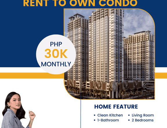 MAKATI, PASAY - 2BR RENT TO OWN CONDO