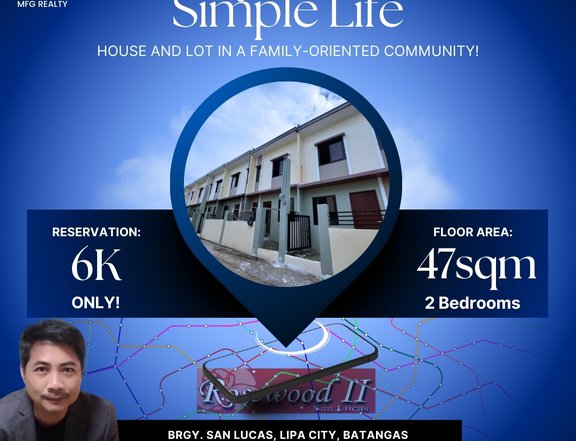 Enjoy the Simple Life: House and Lot in a Family-Oriented Community!