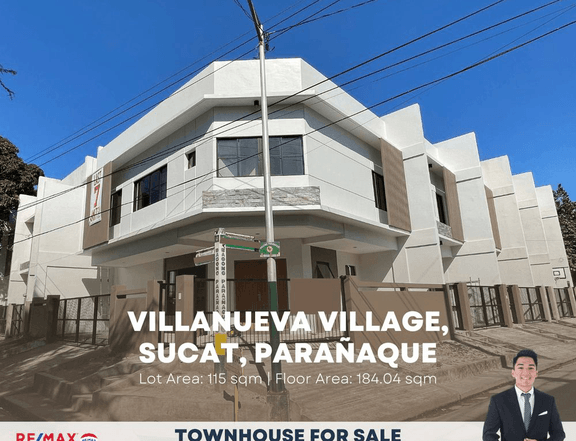 Brand new & fully furnished town house in Sucat Paranaque! 11.4M only!