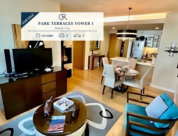 For Sale 2 Bedroom (2BR) | Fully Furnished Condo Unit at Park Terraces Tower 1, Makati City