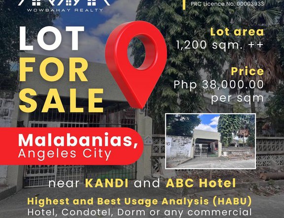 Vacant Lot for Sale in Malabanias, Angeles City