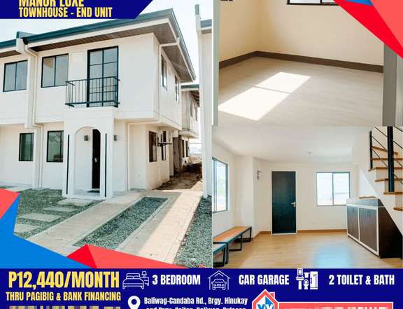 Ready For Occupancy 3-bedroom Townhouse For Sale in Santa Maria Bulacan