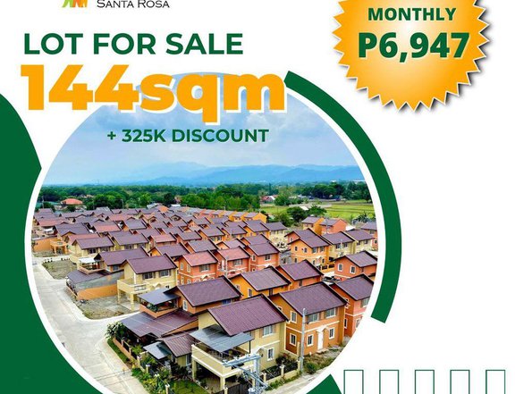 144 sqm Residential Lot For Sale in Santa Rosa Nueva Ecija