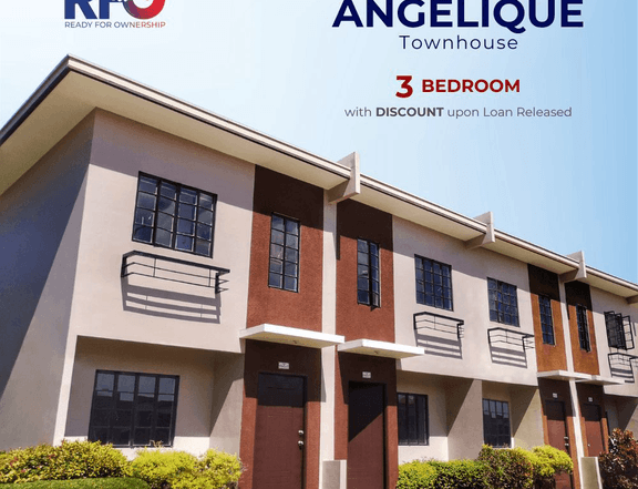 Cozy Townhouse Inner Unit with 2 Bedroom For Sale in Oton Iloilo