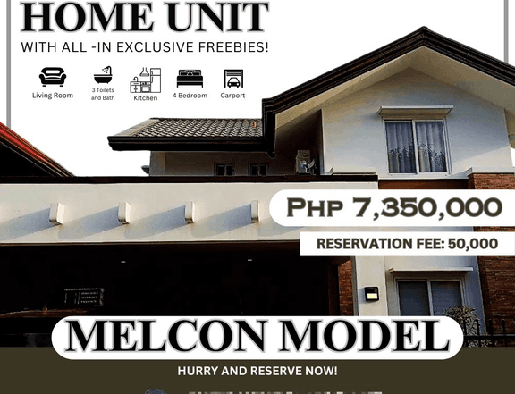 Melcon Model (4-Bedroom - 3 T&B) | Madonna Residences - Pampanga