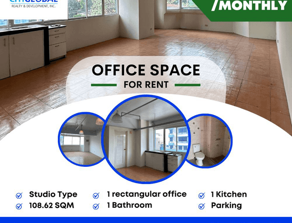 For Rent: Office Space in South Triangle, Quezon City