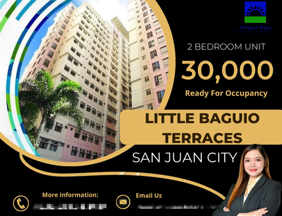 Ready For Occupancy 2 bedroom Rush San Juan Little Baguio Terraces