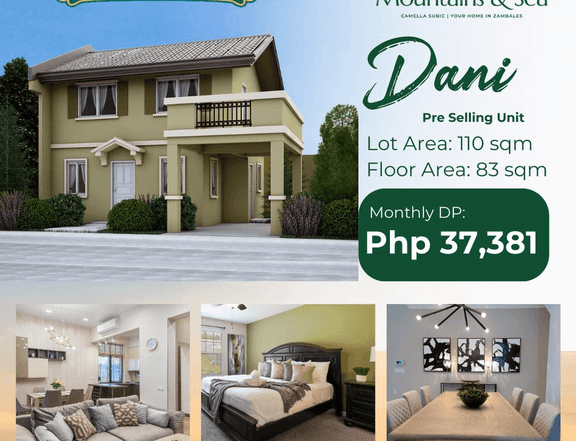 Dani NRFO 4 Bedroom House and Lot For Sale in Subic Zambales
