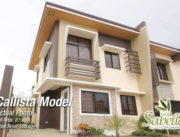 Callista 3-bedroom Single Attached House For Sale in General Trias