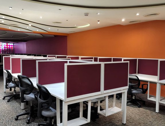 Plug and Play Office Space for Rent in Quezon City 150 Seats