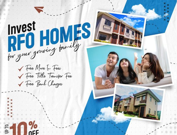 Why rent if you can Own? Get your Dream Home now here in Lumina!