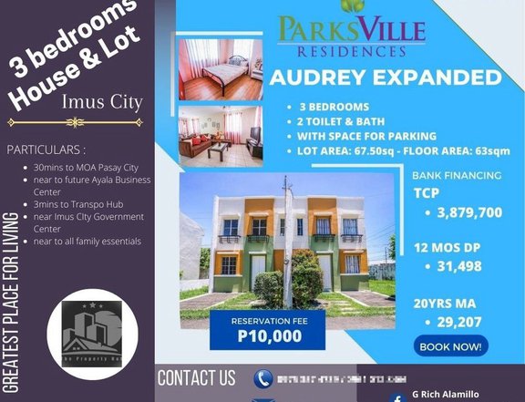 3BR House and Lot in Imus City