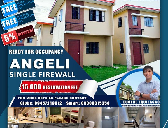Angeli Single Firewall For Sale in Bacolod City