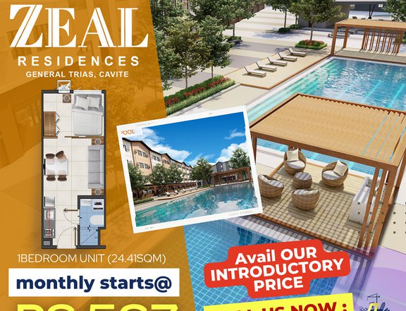 24.00 sqm 1-bedroom Condotels For Sale in General Trias Cavite