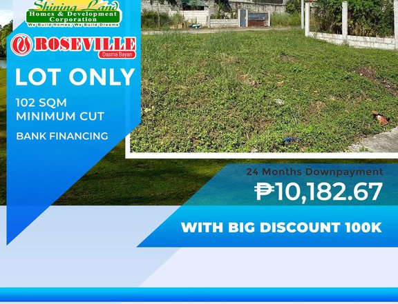 102 sqm Residential Lot For Sale in Dasmarinas Cavite