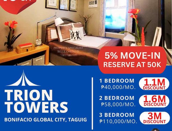 2 Bedroom Trion BGC Taguig