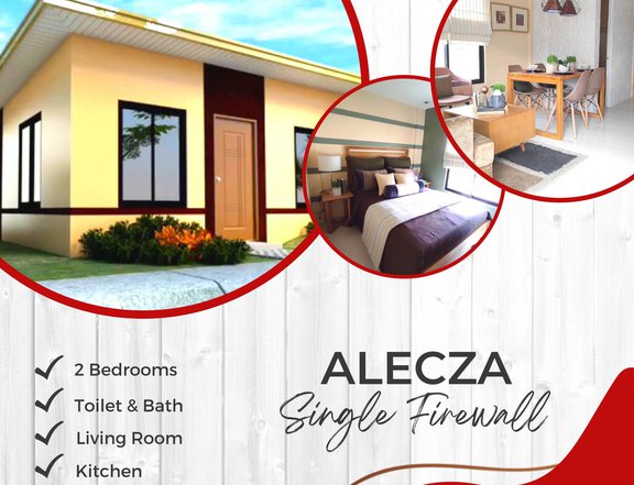 Bungalow unit Single Attached House For Sale in Alaminos Pangasinan
