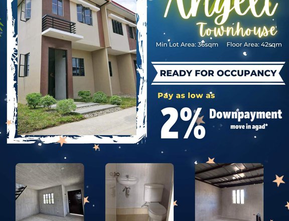 Angeli Townhouse 2% DP_ Ready to move in