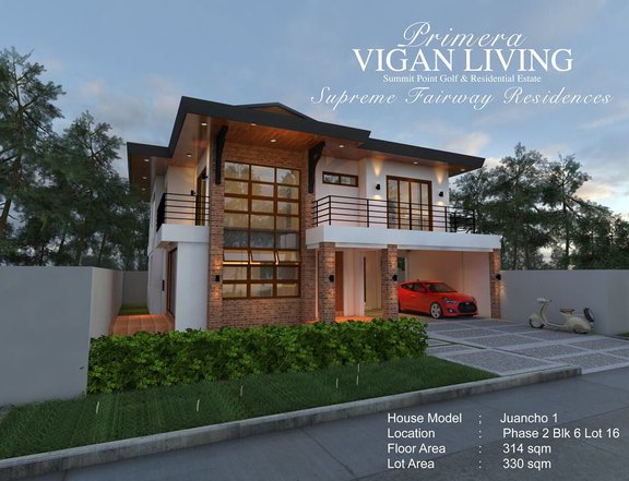 Juancho model near Ready  for occupancy for sale at Lipa Golf course