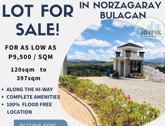 Lot for sale in Bulacan along Highway of Norzagaray Bulacan near QC