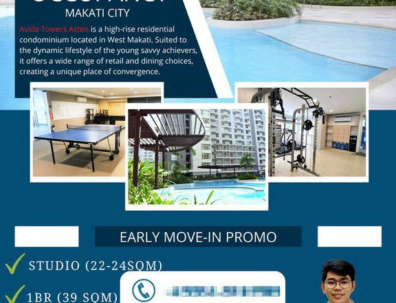 Studio Unit for Sale in Makati near Makati Med