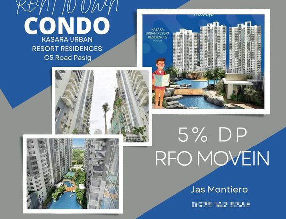 Rent to Own Condo in C5 PASIG KASARA RFO 1BR 2BR Penthouse
