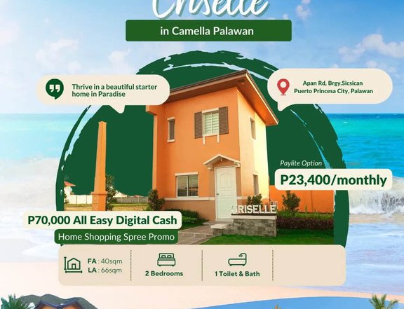 Affordable Pre Selling House and Lot in Puerto Princesa City