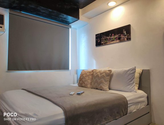 Furnished 20sqm Studio Condo For Sale in SMDC MPlace Quezon City