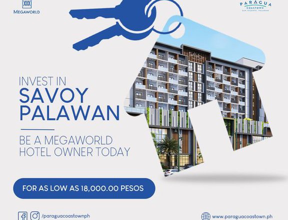 "Savoy Hotel" a worry-free condo-tel investment for only P18k a month