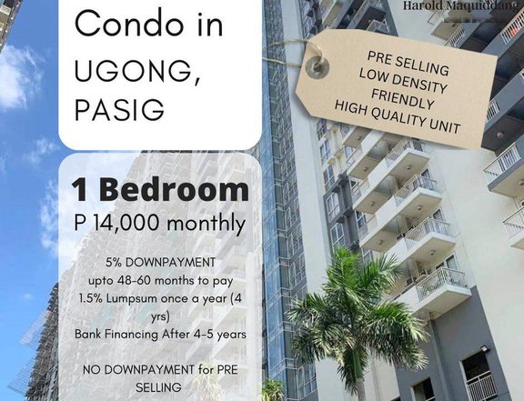 Condo 1 Bedroom 44.00 sqm in Kasara Urban Resort, Ortigas Pasig
